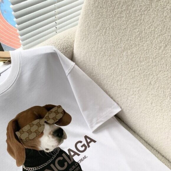 NEW Authentic Balenciaga short sleeved t-shirt for dogs Size M L XL - Picture 6 of 7